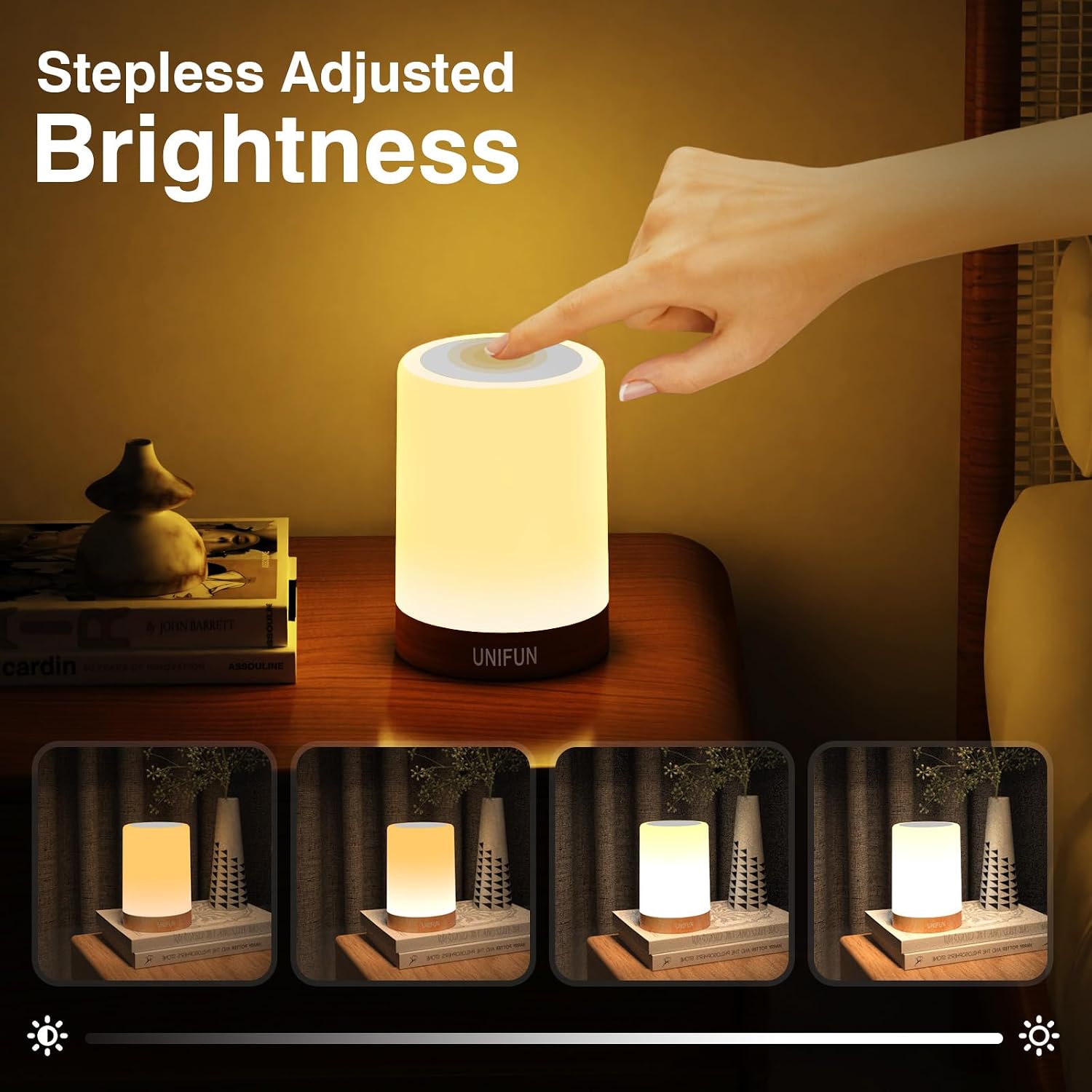 Detalle 2 de UNIFUN Table Lamp Touch Sensor 4‑level