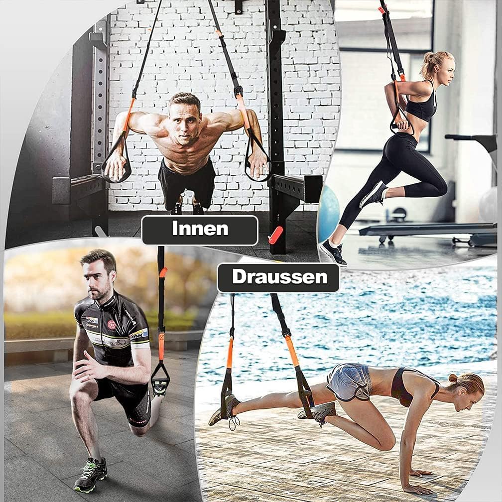 Thumbnail 5 de RHINOSPORT Sling Trainer Set home suspension