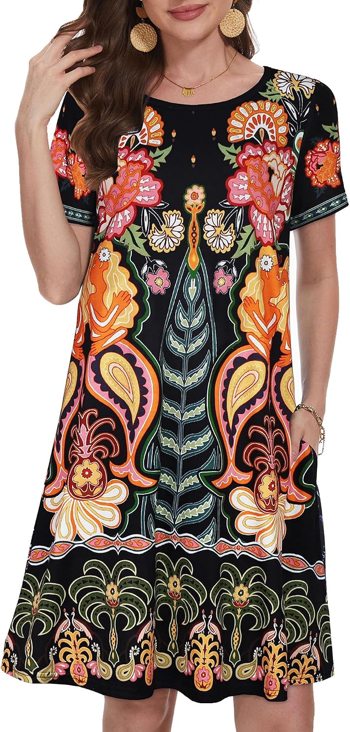 Detalle de Women's Summer Dress with Hidden Pockets