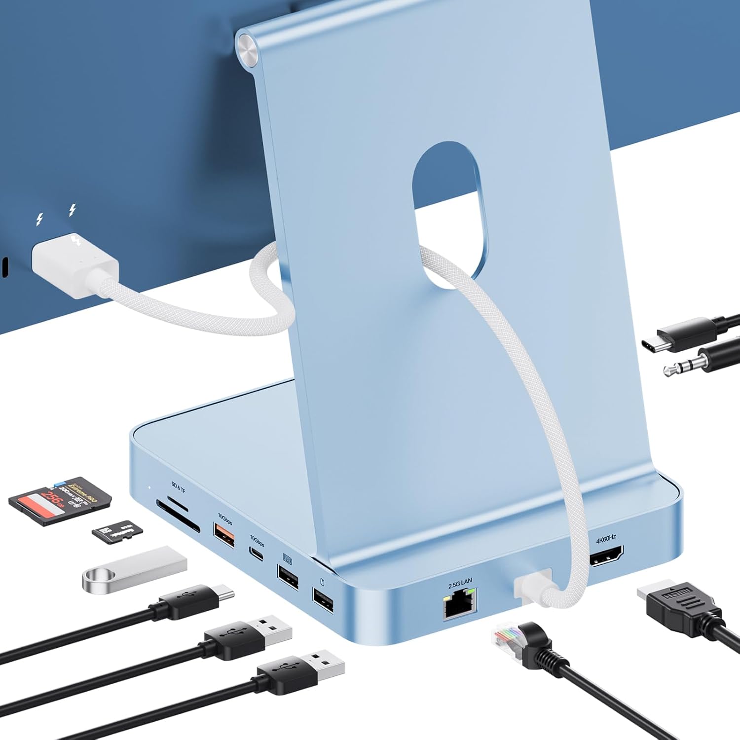 Detalle de PULWTOP Mejorado Hub iMac 24 pulgadas