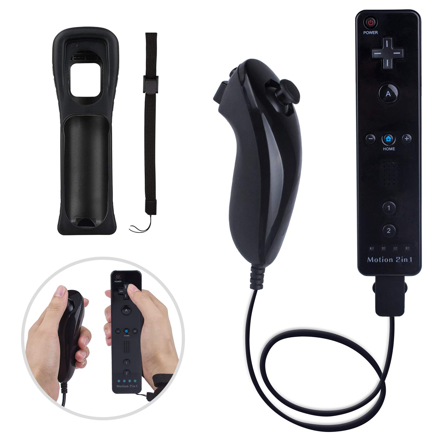 Detalle 2 de Motion Plus Wii Controllers 2-Pack
