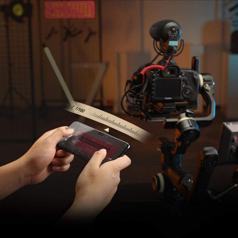Detalle de Zhiyun Crane 3S Pro gimbal profesional para cine 🎥