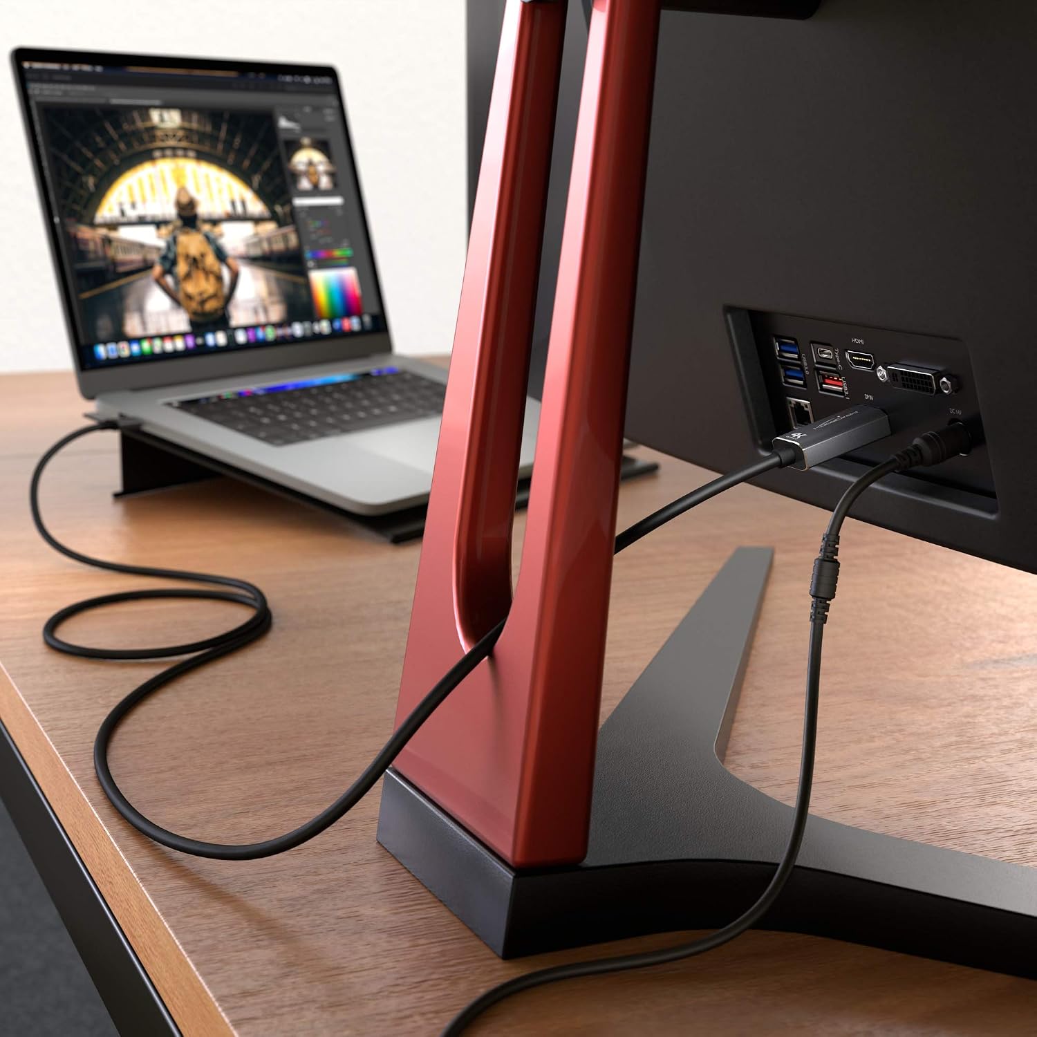Thumbnail 6 de KabelDirekt Adattatore e cavo USB-C a DisplayPort 2 m: 4K a 60 Hz per portatili e dispositivi USB‑C