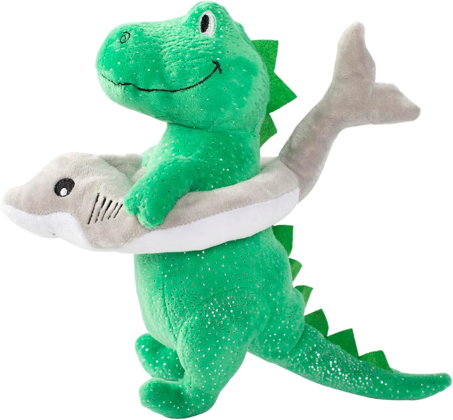 Detalle 2 de Fringe Studio Hundespielzeug Plüsch Shark Week REX: Kauspielzeug für alle Rassengrößen