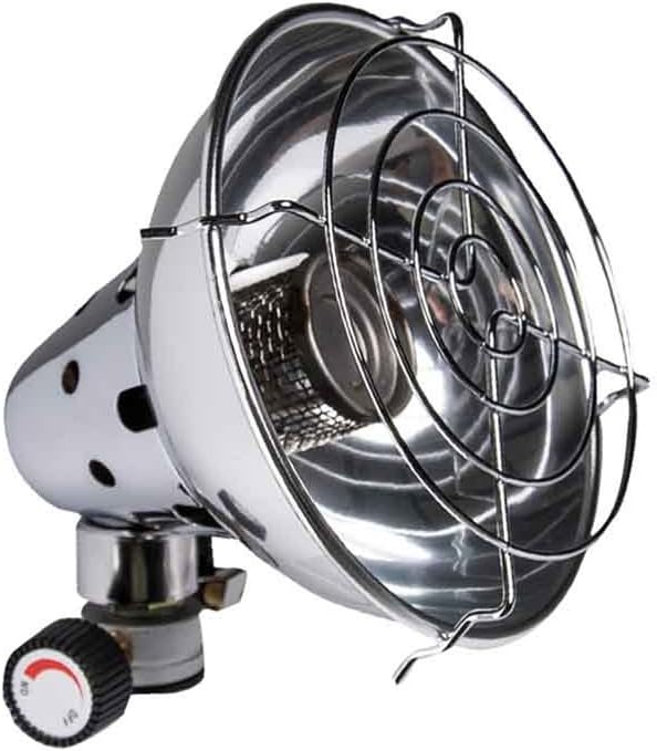 Detalle de Mil-Tec 14976050 Radiant Gas Heater, 1,200 W, Multicoloured