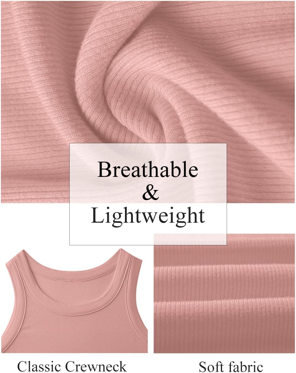 Thumbnail 5 de GKBK Womens High Neck Ribbed Tank top
