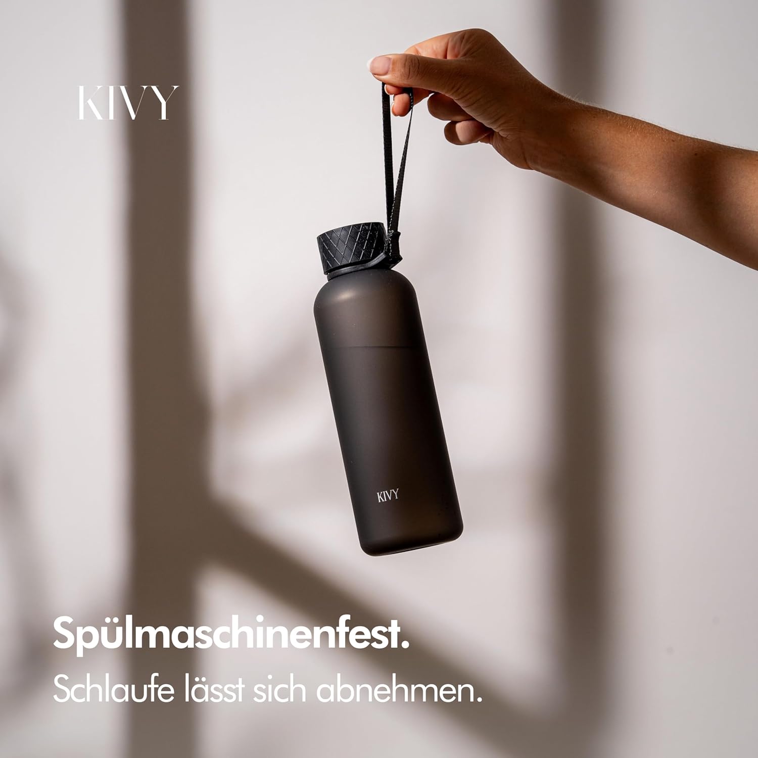 Thumbnail 2 de KIVY Trinkflasche 650 ml aus Tritan (BPA-frei) – auslaufsicher, spülmaschinenfest, kohlensäuregeeignet