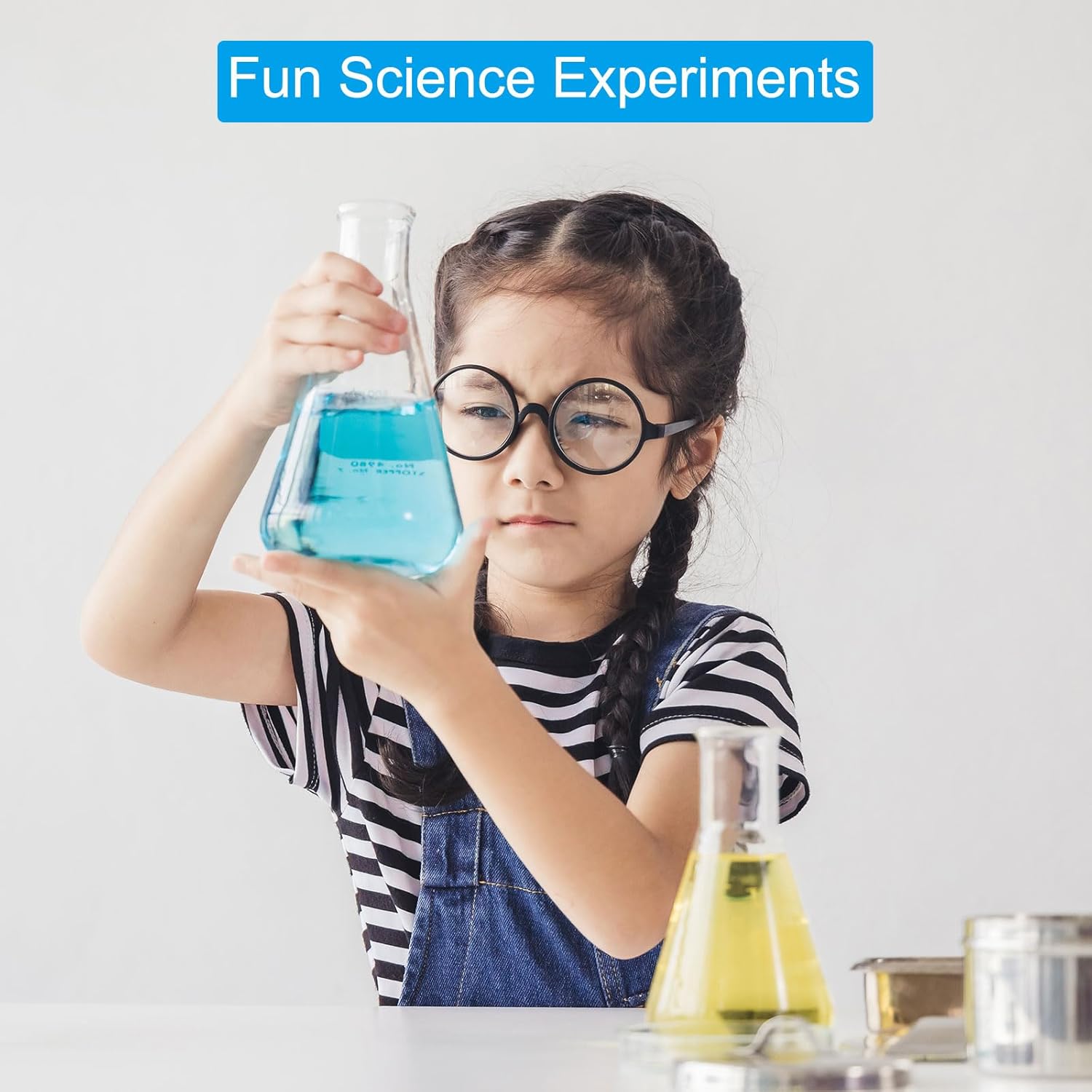 Thumbnail 5 de PATIKIL 50ml Erlenmeyer Flasks for Lab Experiments 🧪