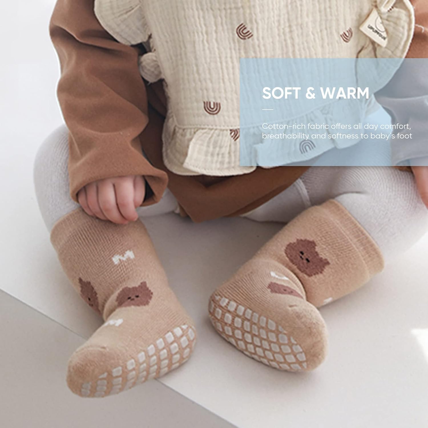Thumbnail 5 de DRESHOW Stoppersocken Kind Baby ABS