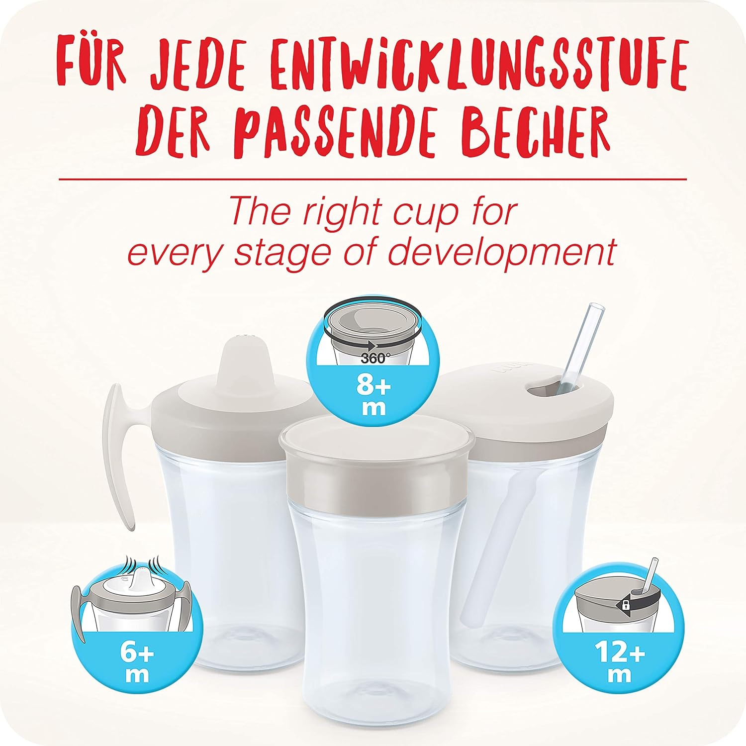 Thumbnail 6 de NUK Magic Cup Trinklernbecher 160 ml
