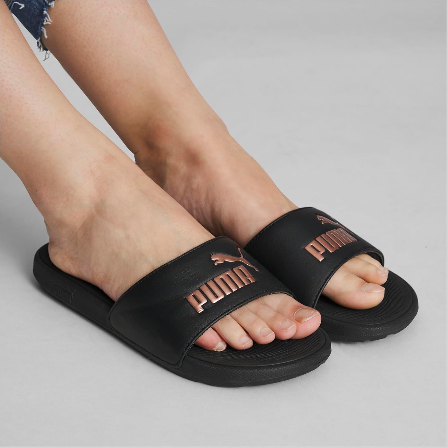 Thumbnail 1 de PUMA Herren Cool Cat Slide Sandal – Flache Synthetik-Badesandale mit offener Kappe