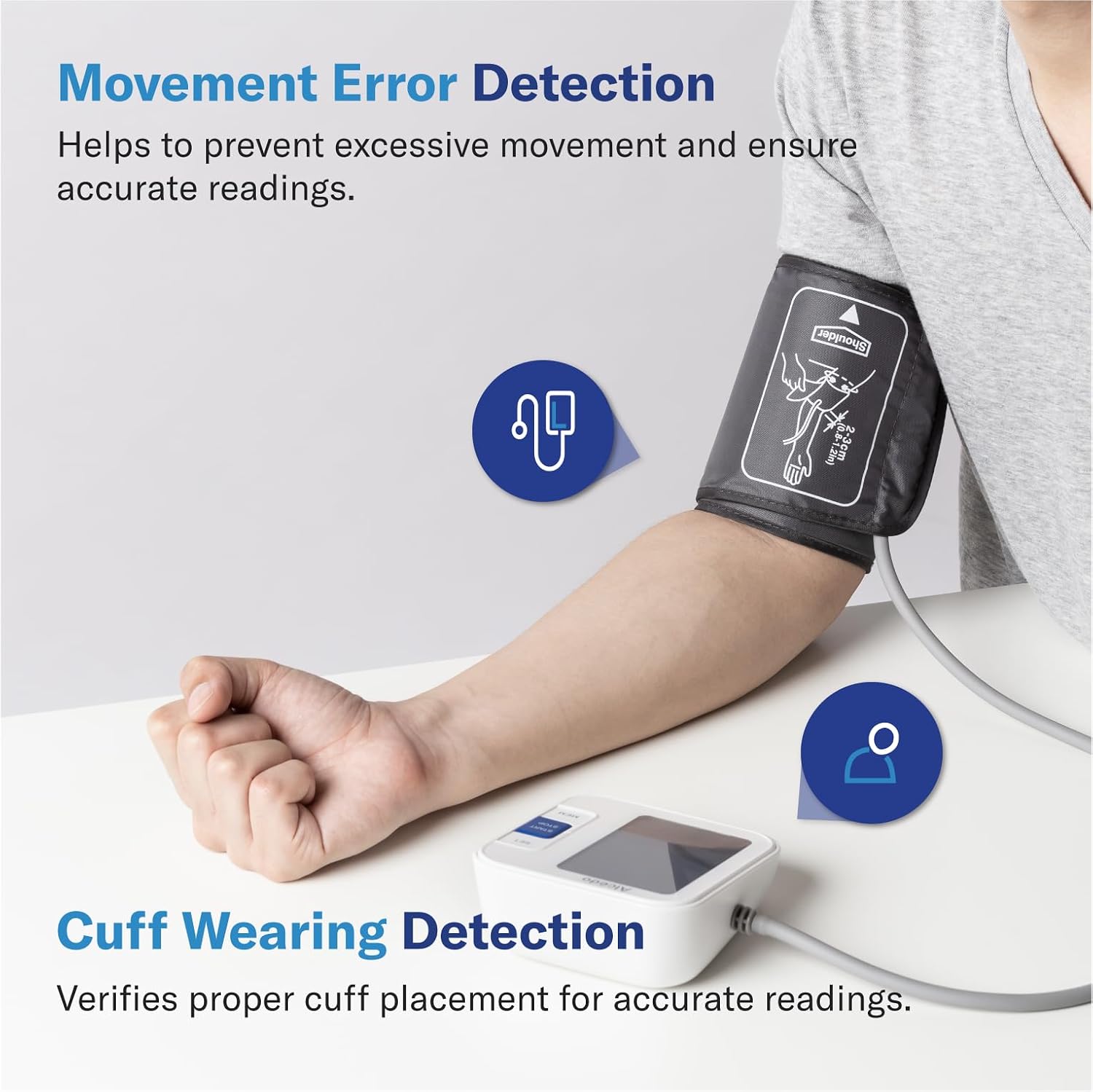 Thumbnail 6 de Alcedo Upper-Arm Blood Pressure Monitor, 8.7–16.5-Inch Cuff