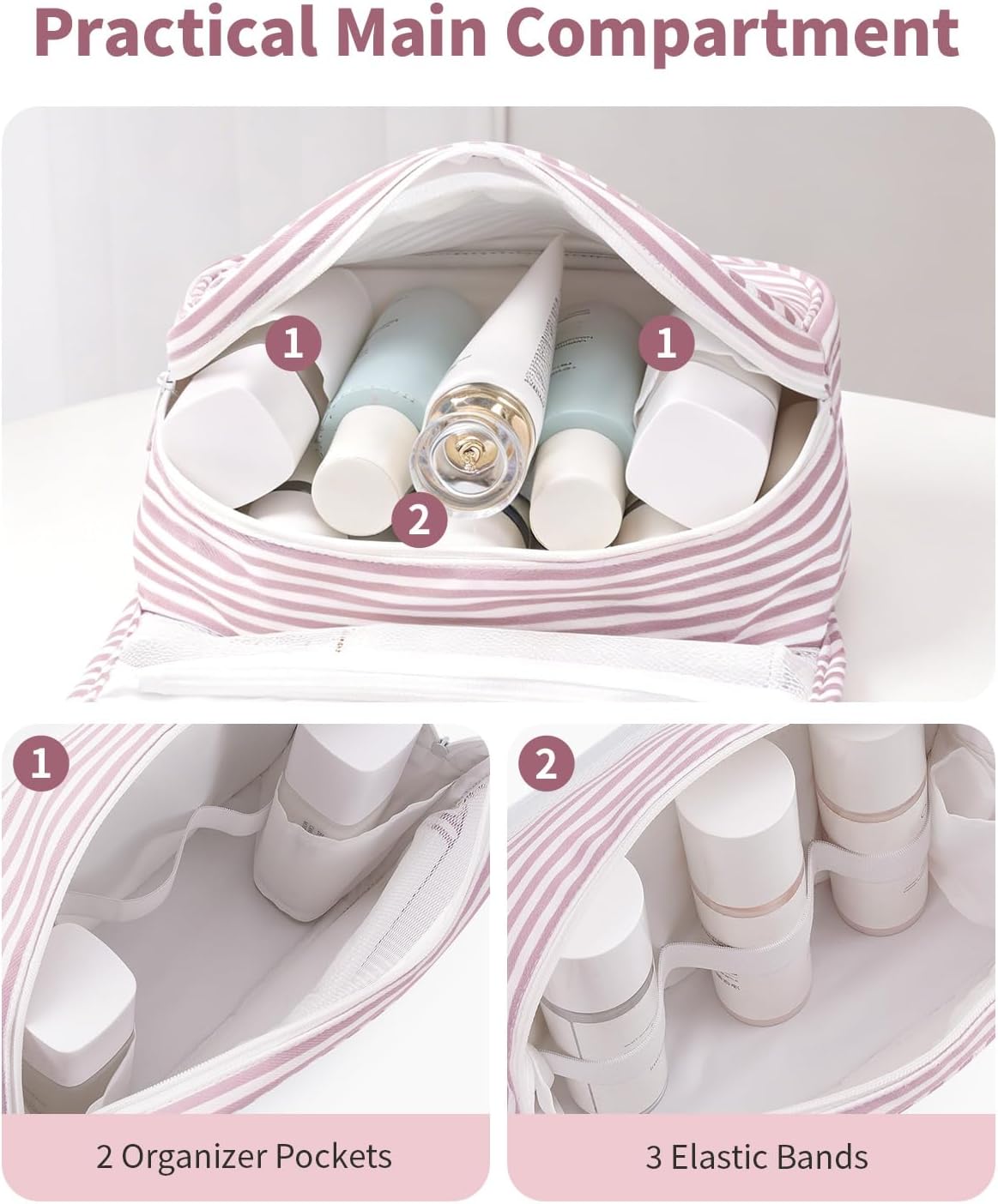 Thumbnail 2 de Narwey Hanging Toiletry Bag: Compact, organised travel companion for women