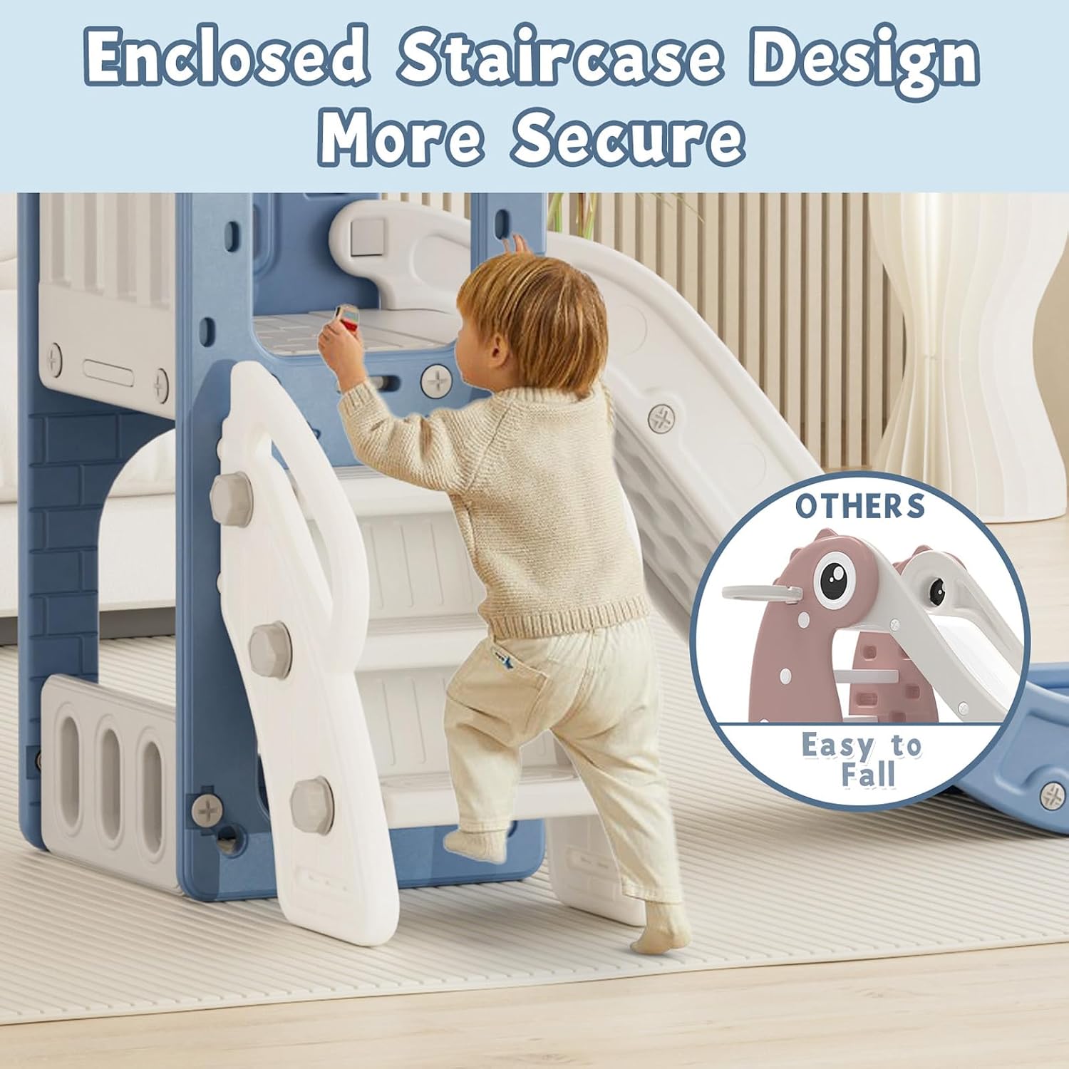 Detalle 2 de XJD 5-in-1 Toddler Slide