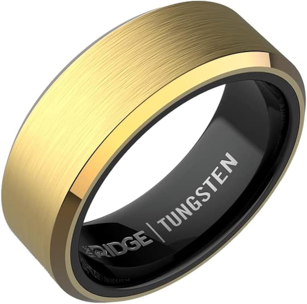 Detalle de The Ridge Tungsten Wedding Band, Size 12