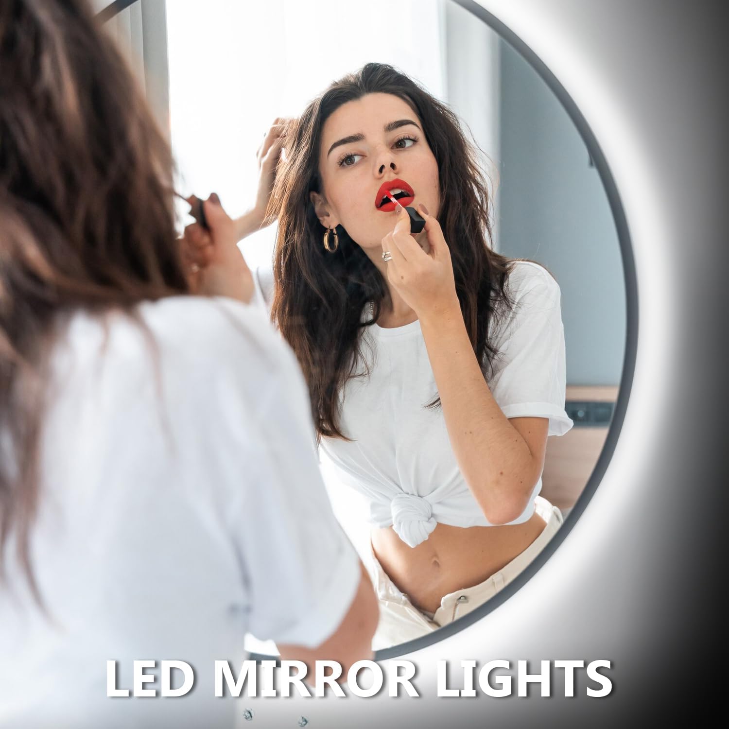Thumbnail 6 de Dalattin White LED Strip Lights 20ft