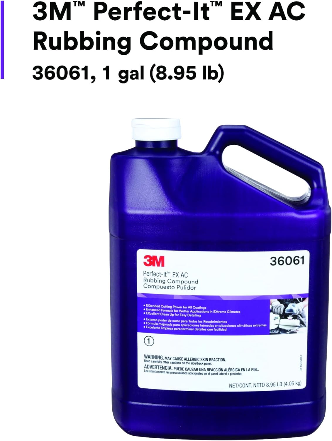 Thumbnail 2 de 3M Perfect-It Rubbing Compound 1 gal