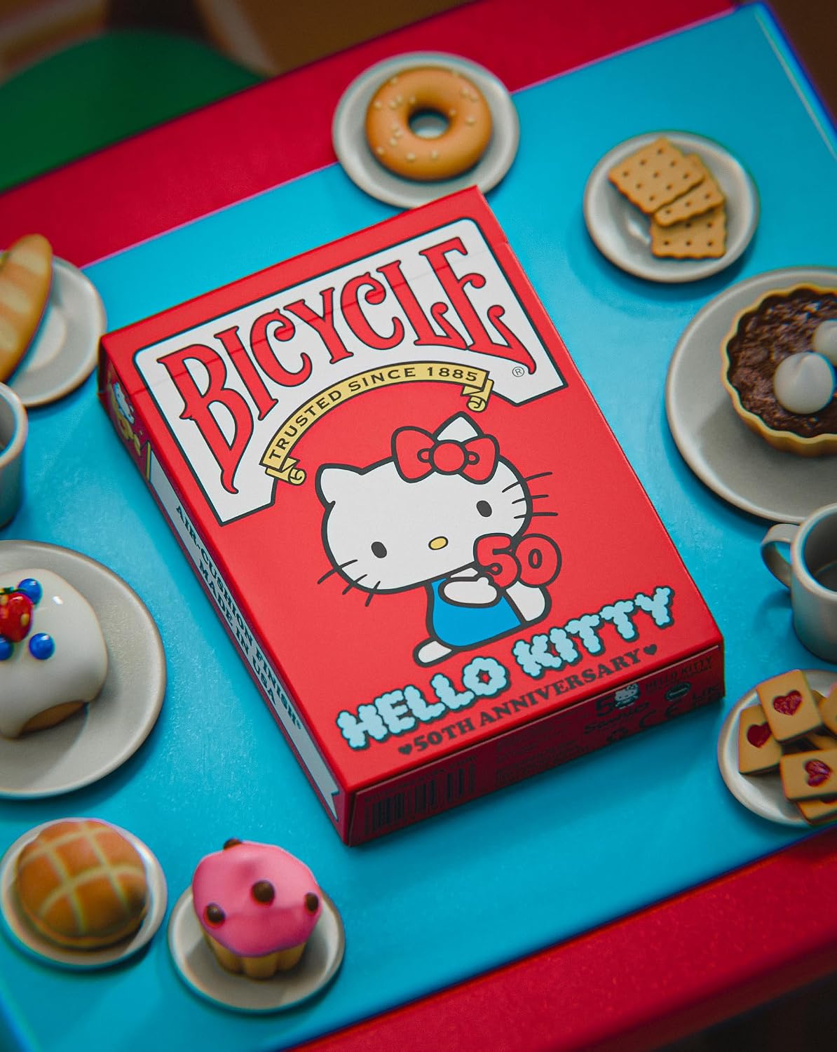 Thumbnail 4 de Bicycle Hello Kitty baraja 50th Anniversary