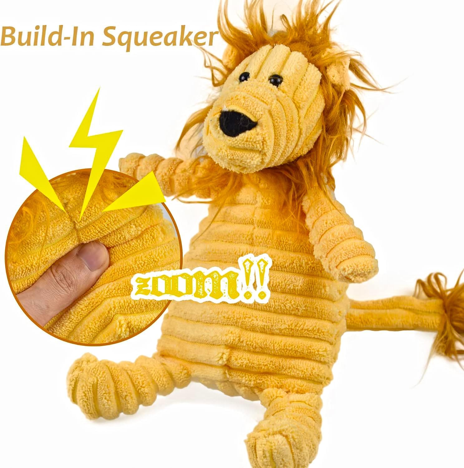 Detalle de Ousiya 5-PACK Squeaky Dog Toys bundle