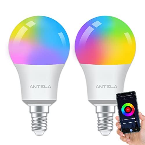 Detalle de ANTELA Bombilla LED Inteligente WiFi E14 806lm
