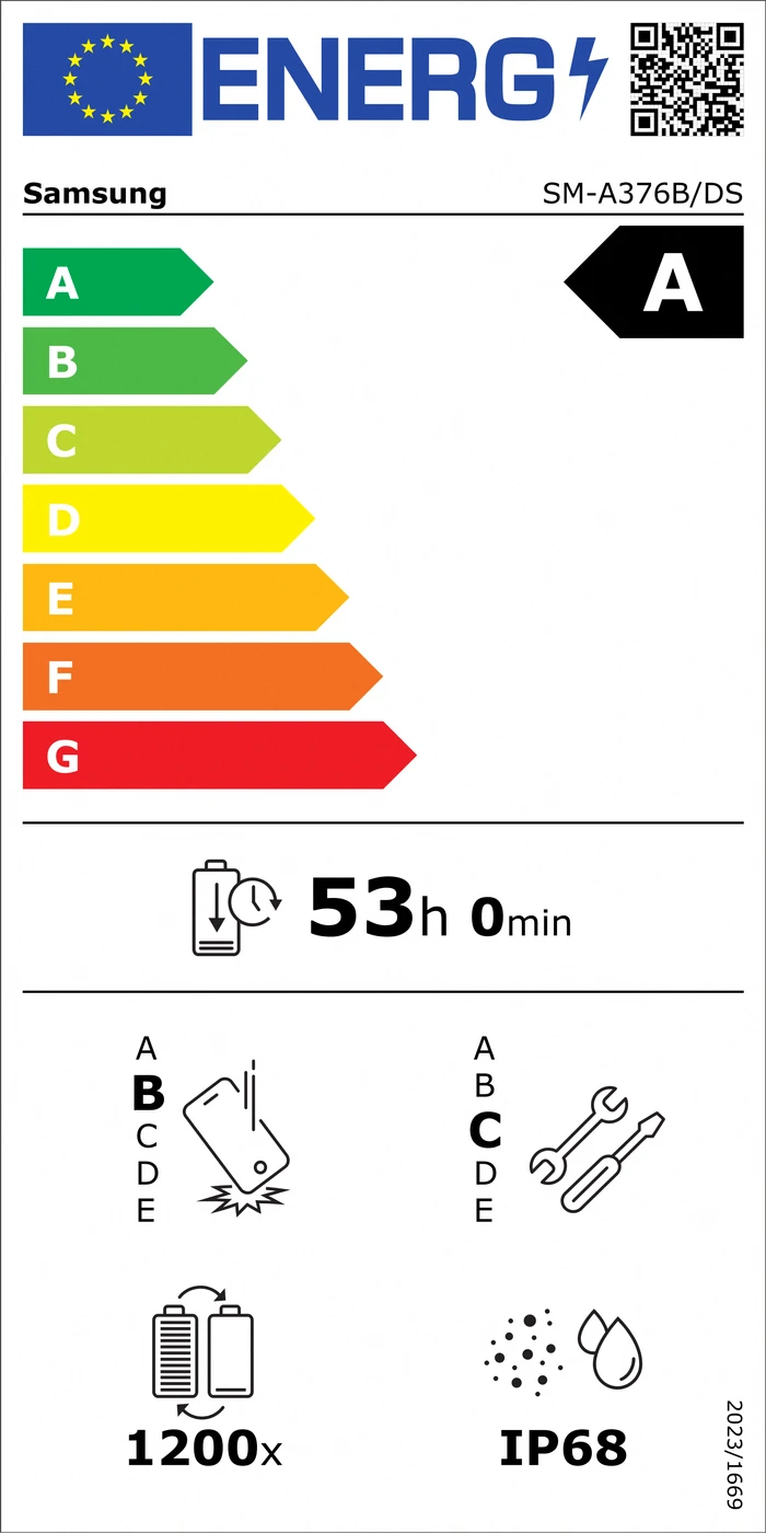 Thumbnail 5 de Samsung Galaxy A37 128 GB Schwarz 5G (Enterprise Edition) + Komplettes Zubehörset