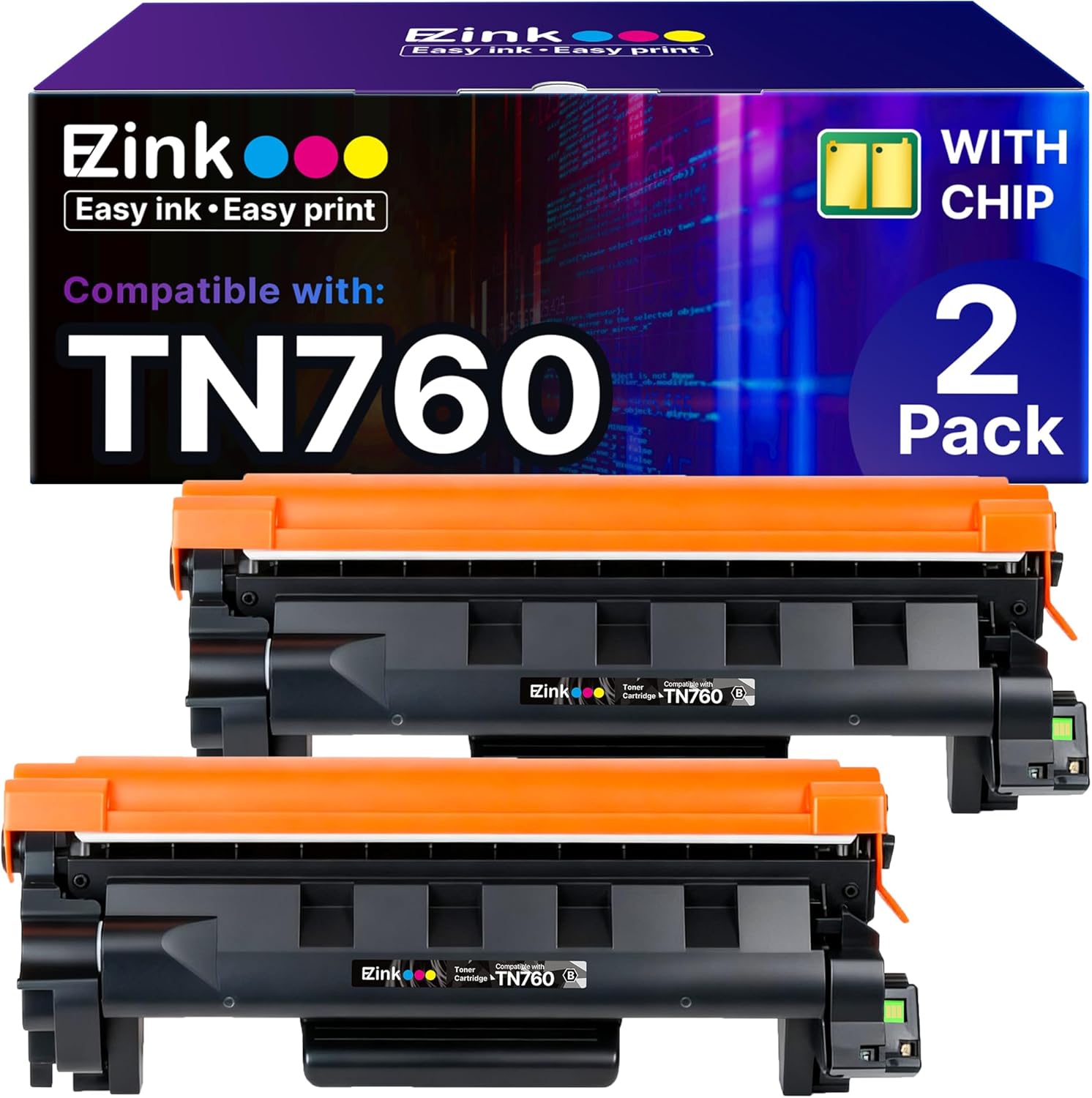 E-Z Ink TN760 High Yield Toner 3000 pages 🖨️