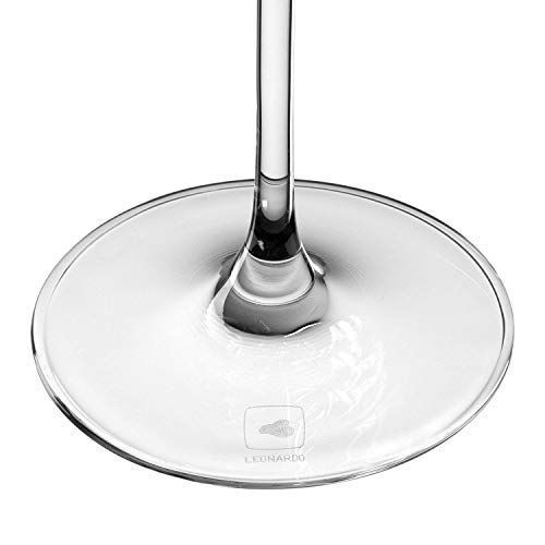 Detalle 2 de LEONARDO HOME Puccini Weißweingläser – 6er Set (560 ml) kratzfest, spülmaschinenfest und langlebig