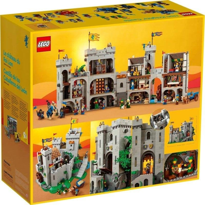 Detalle 2 de LEGO Icons Castillo de los Caballeros del León 10305 (4.514 piezas)