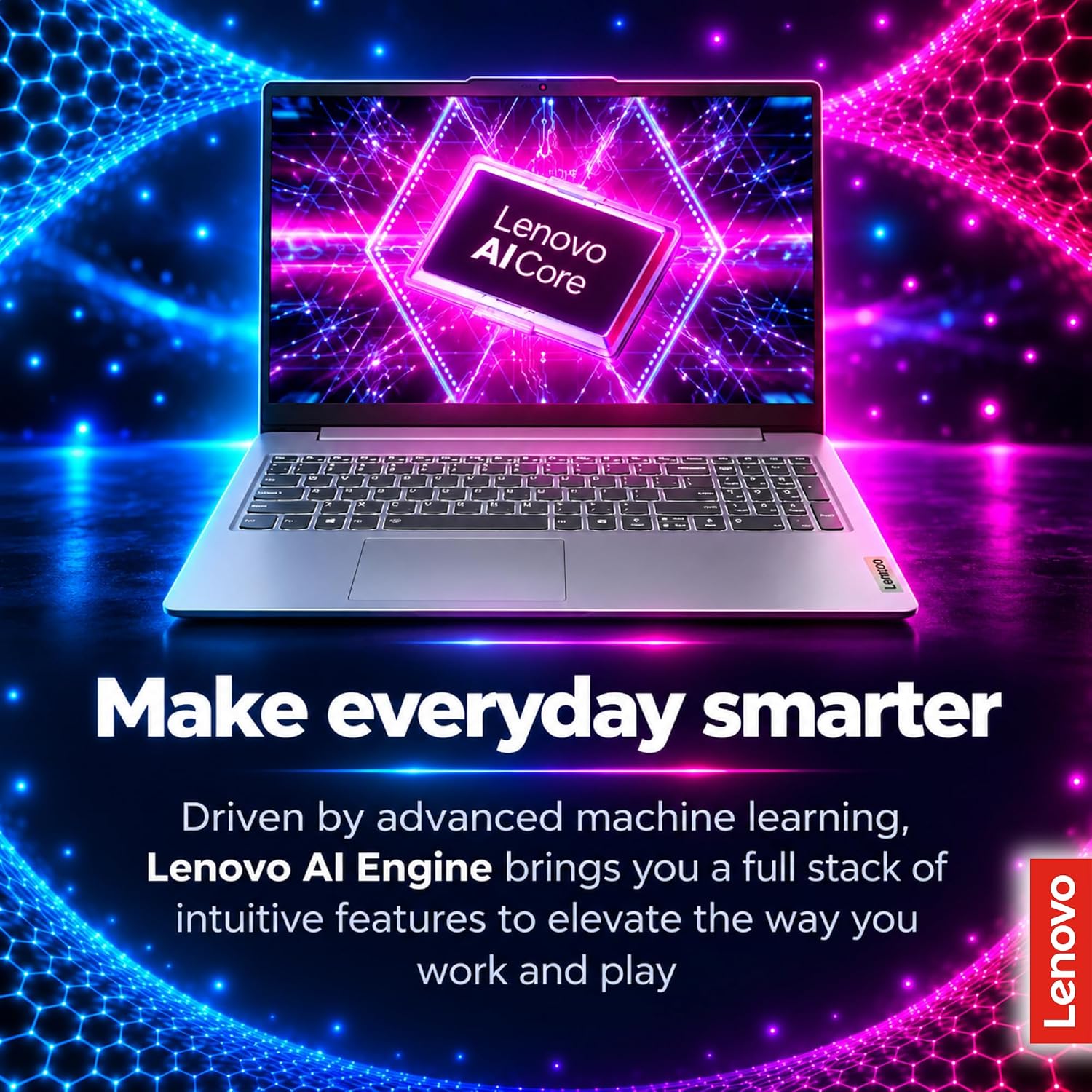 Thumbnail 6 de Lenovo IdeaPad Slim 3 15 Laptop, 15.6-Inch FHD Display, 8GB RAM, Intel N150