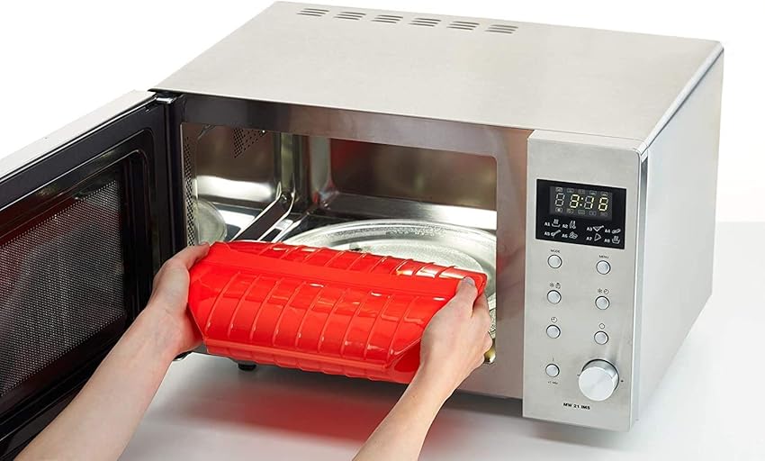 Thumbnail 3 de Lékué Estuche de Vapor Rojo 1400 ml para 3-4 personas 🍽