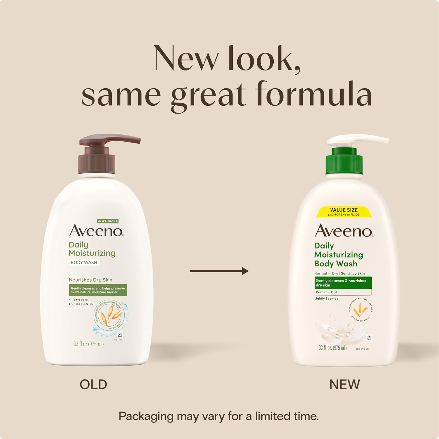 Detalle 2 de Aveeno Daily Moisturizing Body Wash 33 fl oz