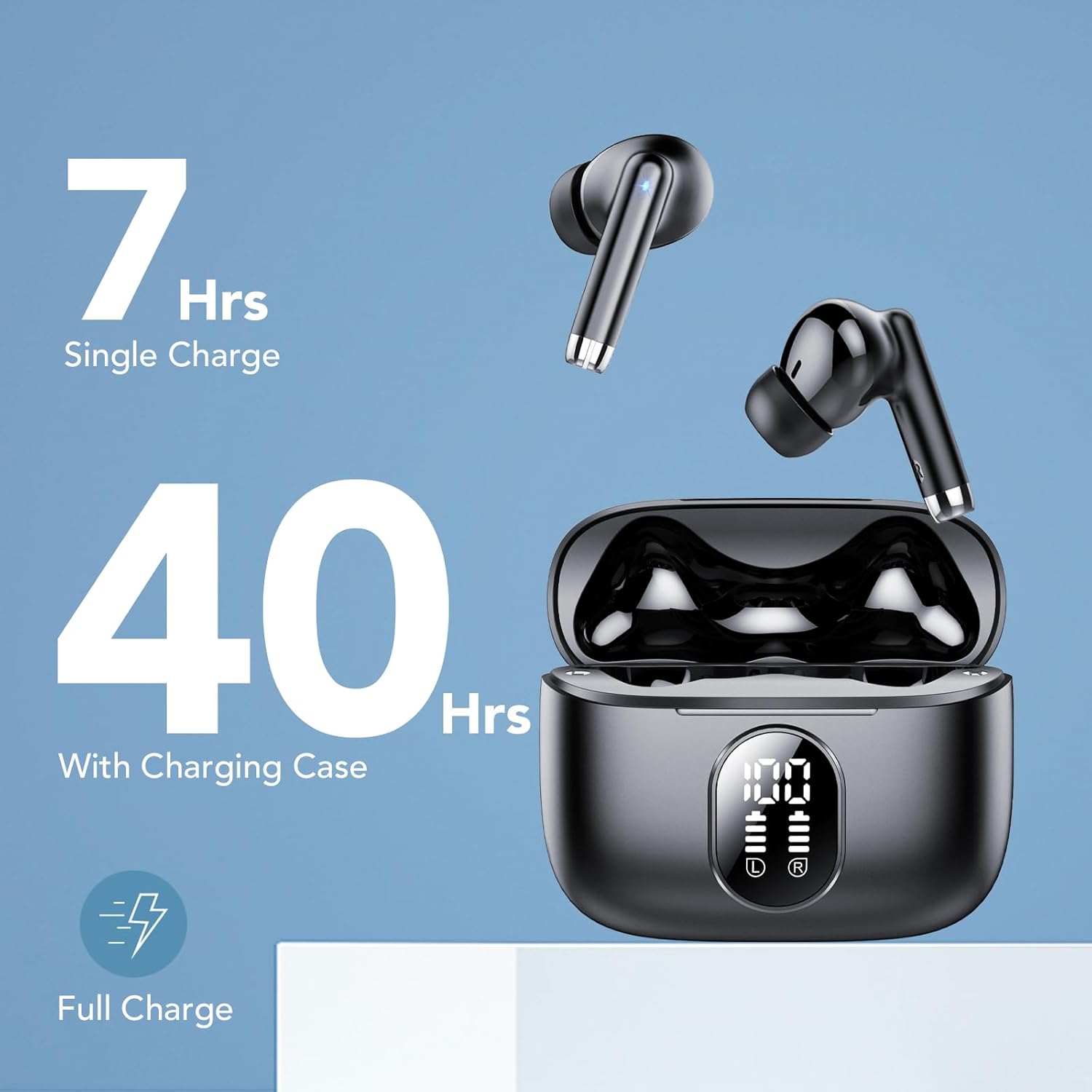 Thumbnail 6 de Bluetooth 5.4 Sport-Kopfhörer mit 4 ENC-Mikros