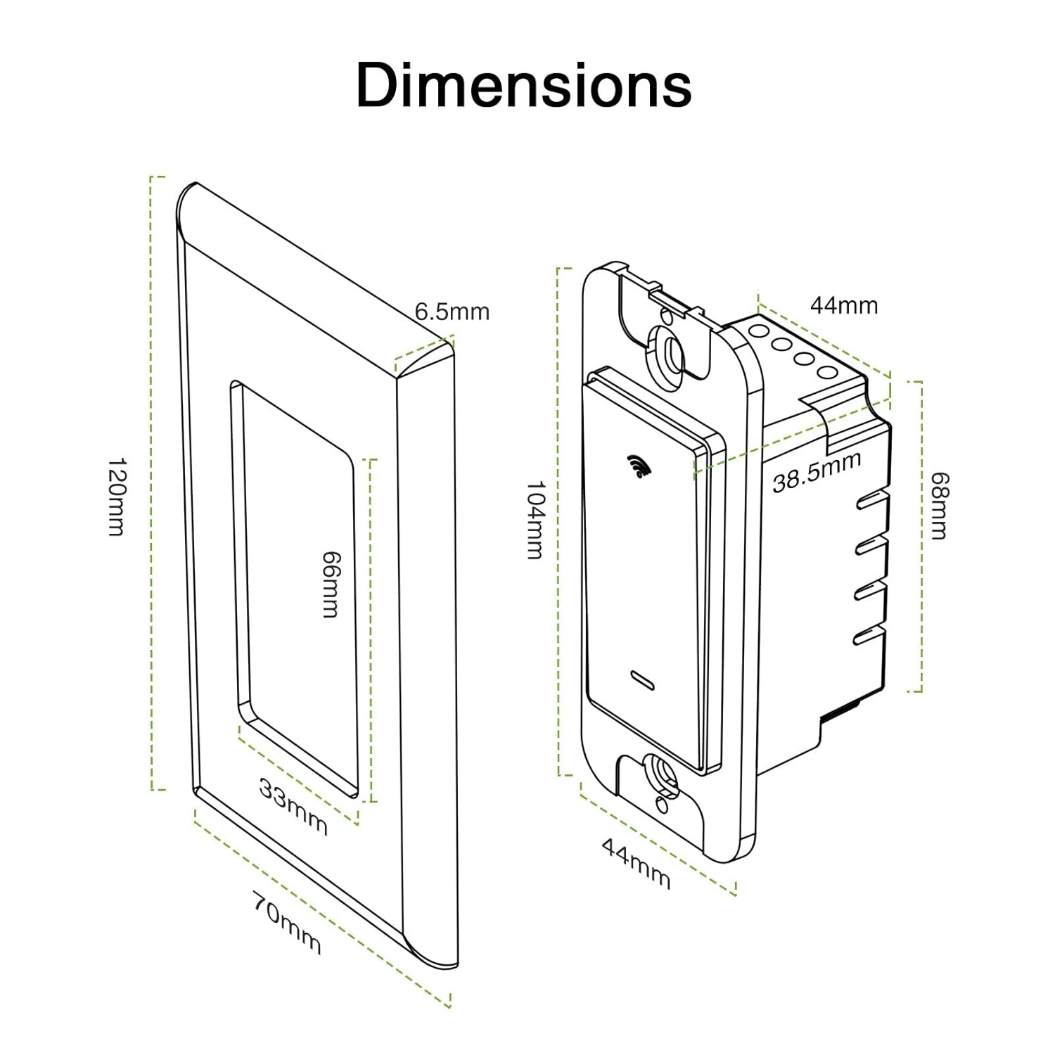 Thumbnail 6 de GHome Smart Light Switches 2-Pack