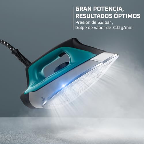 Detalle de Rowenta DG7621 Compact Steam Pro 🚿 2200W, 6,2 bares