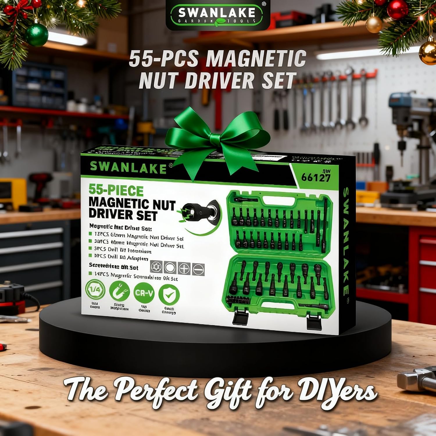 Thumbnail 6 de Magnetic Nut Driver Set, 55-Piece