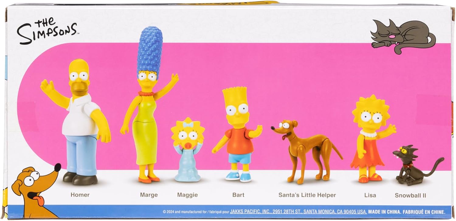 Thumbnail 6 de Die Simpsons 6 cm Actionfiguren im Multipack – kompakte Sammlerfiguren im Multipack
