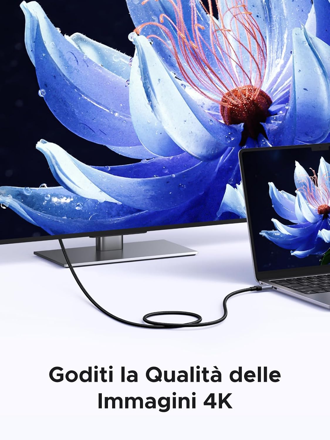 Detalle de UGREEN Cavo USB C Video 4K@60Hz 1M