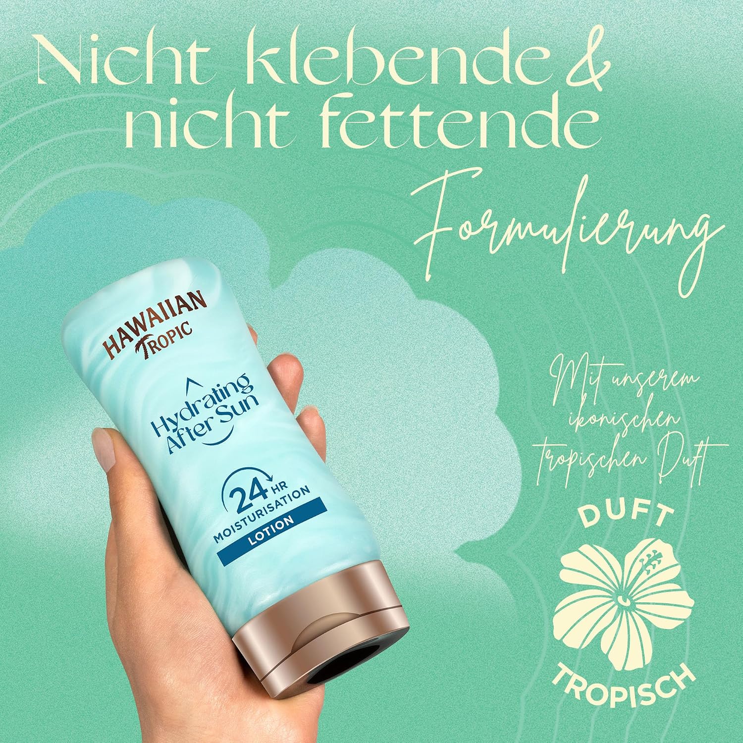 Detalle 2 de Hawaiian Tropic Hydrating After Sun – für den Erhalt der Bräune, 180 ml