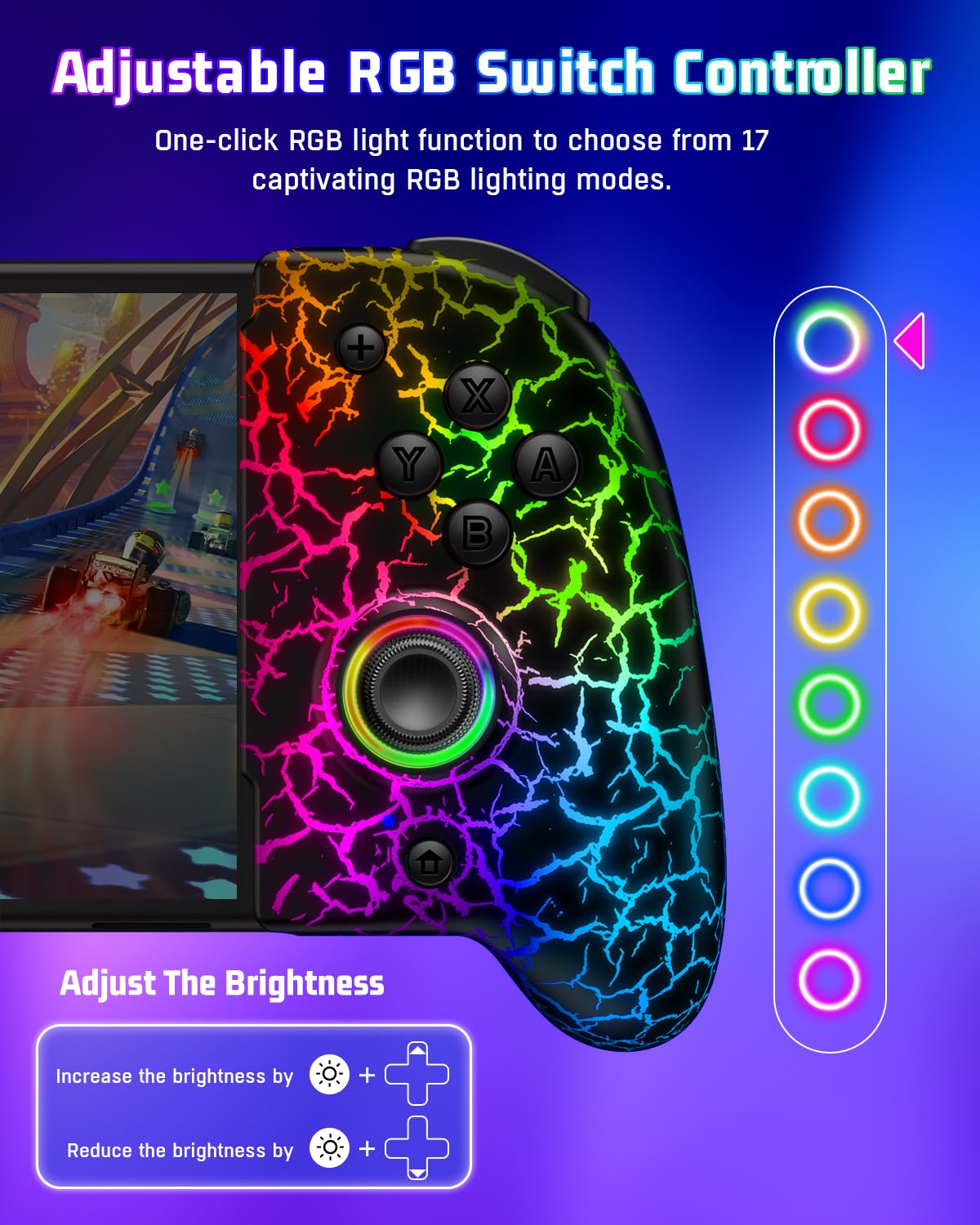 Thumbnail 2 de Coogamefly Controller für Nintendo Switch — kabellos