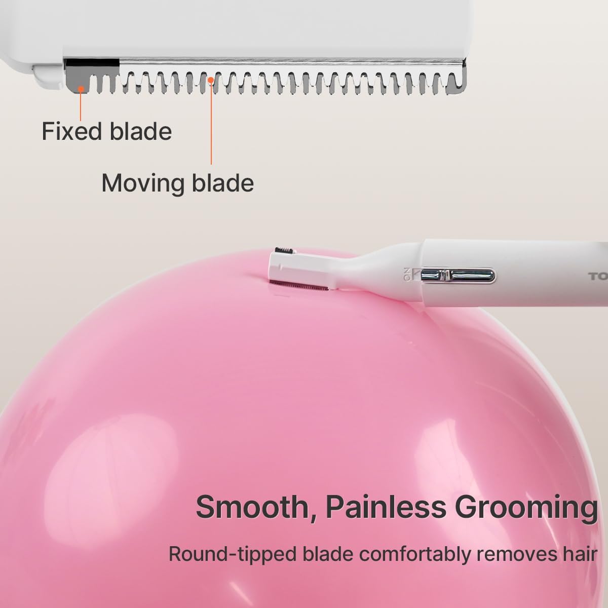 Thumbnail 3 de TOUCHBeauty AG-1658 Electric Eyebrow Trimmer – Portable, Painless Hair Remover for Women