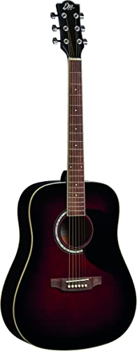 EKO Ranger 6 Red Sunburst: chitarra acustica Dreadnought, ideale per principianti