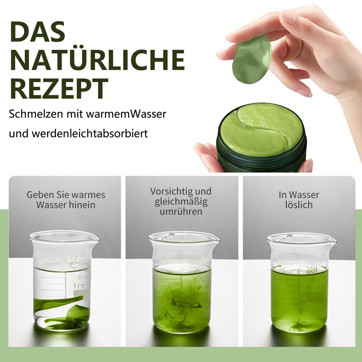 Thumbnail 6 de Augenpads 60 PCS Hyaluronsäure Augenmaske