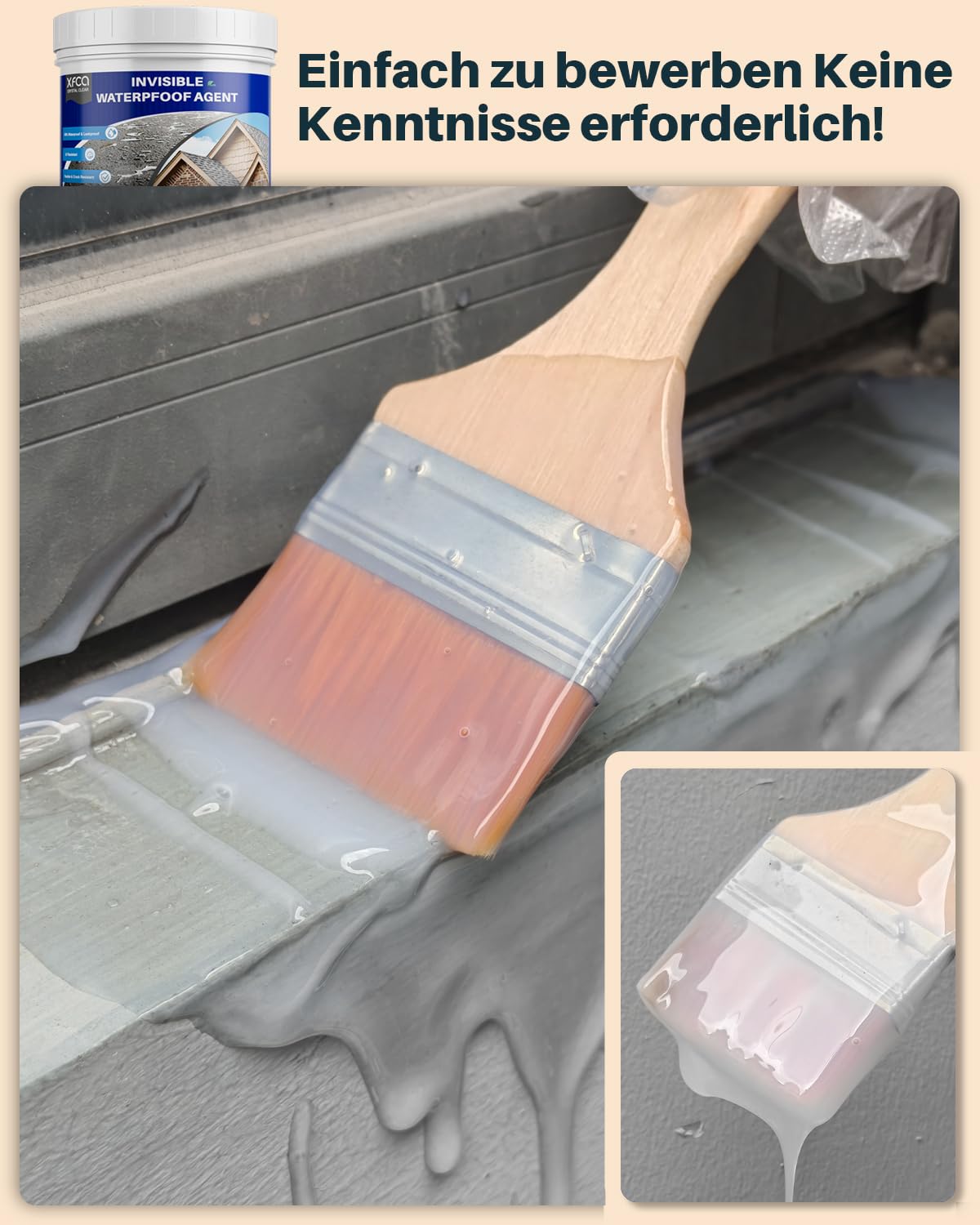 Detalle 2 de XFCA Transparente Dichtungsmasse, 1 kg