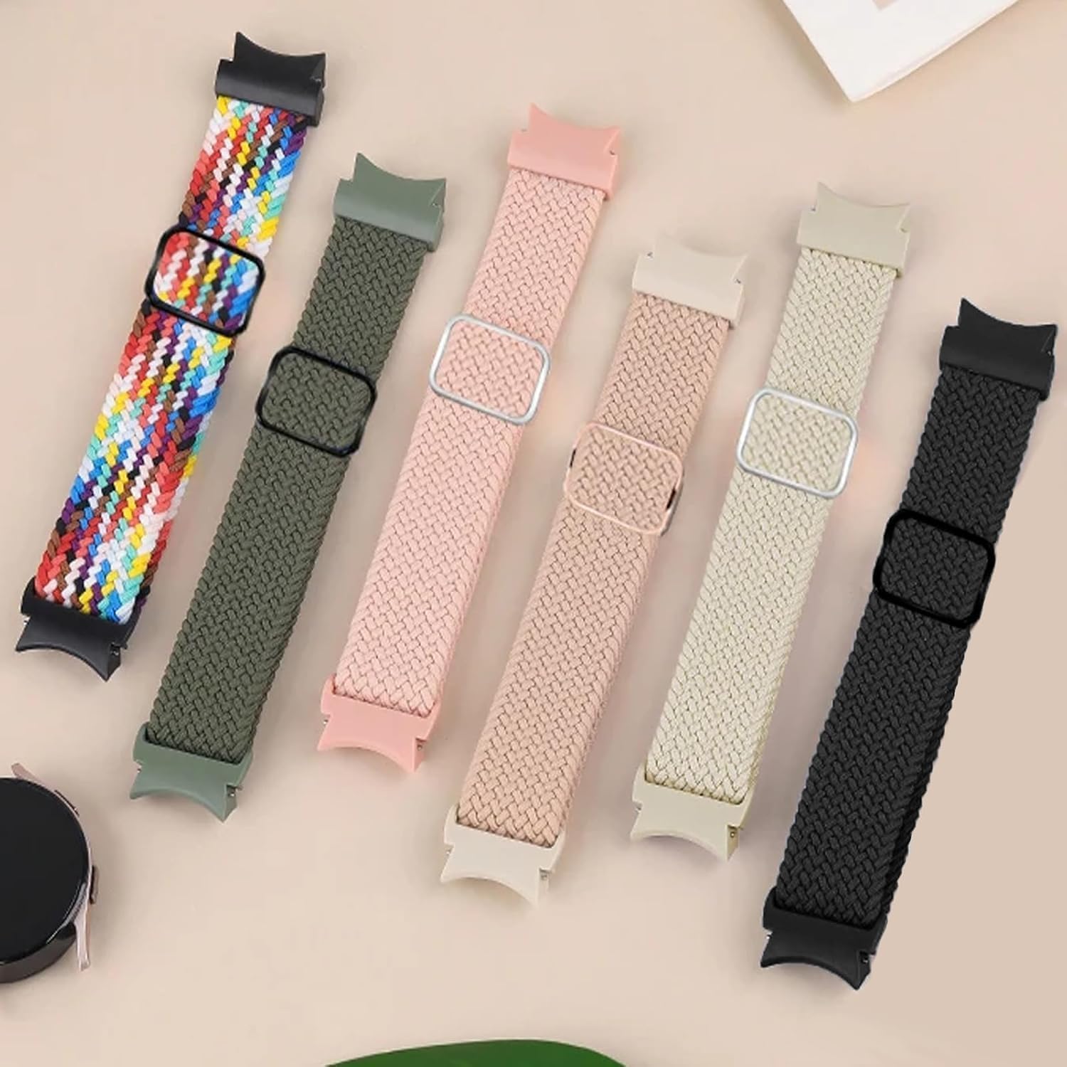 Thumbnail 4 de Galaxy Watch Strap 40–46mm Nylon Sport Loop 4 Pack