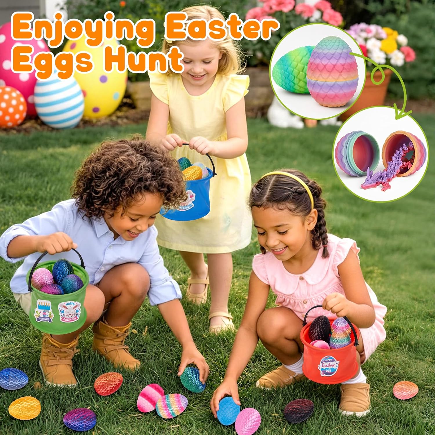 Thumbnail 4 de TBOLINE Dragon Egg Fidget Set, 16 Pack