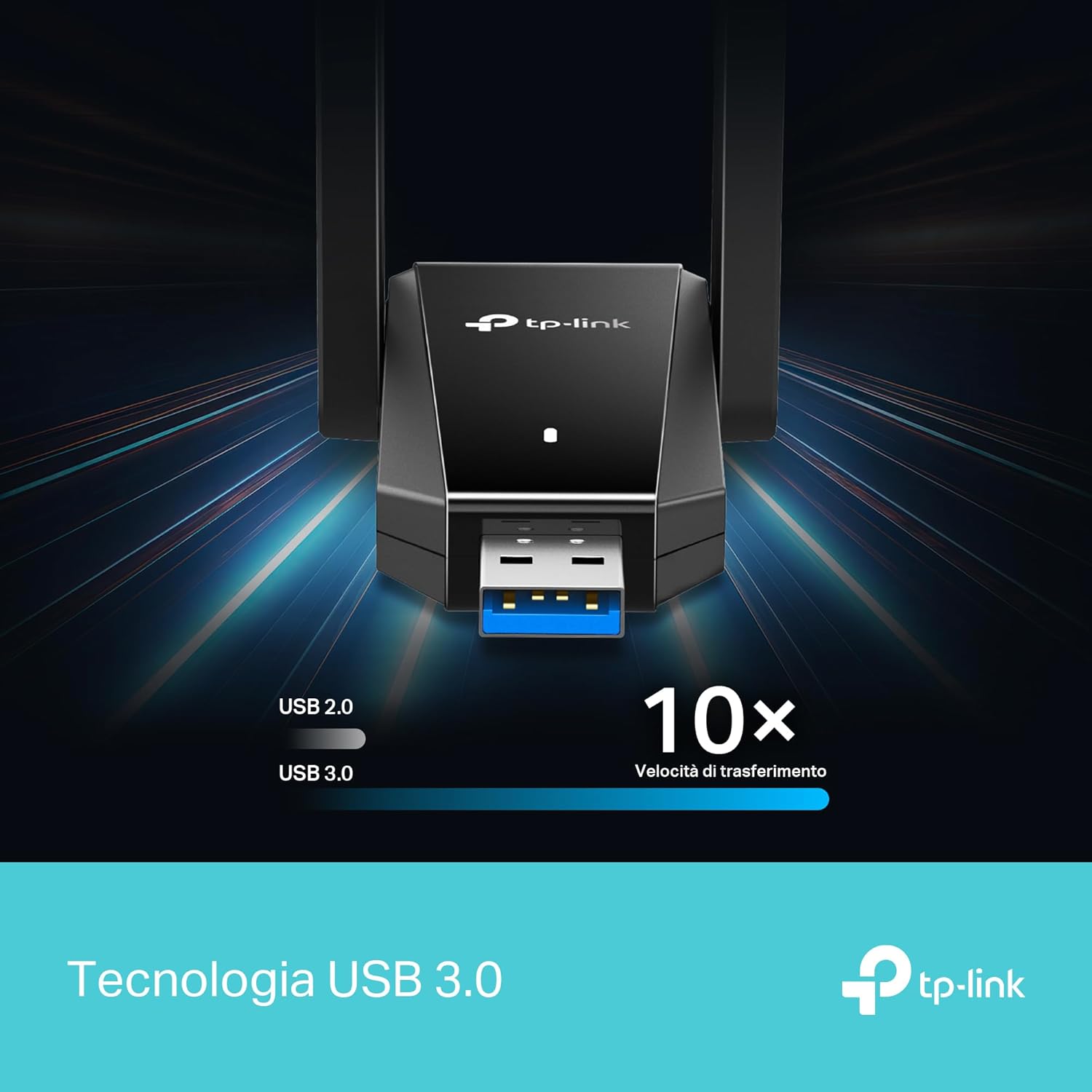 Thumbnail 4 de TP-Link Archer TX30U Plus AX1800 WiFi USB