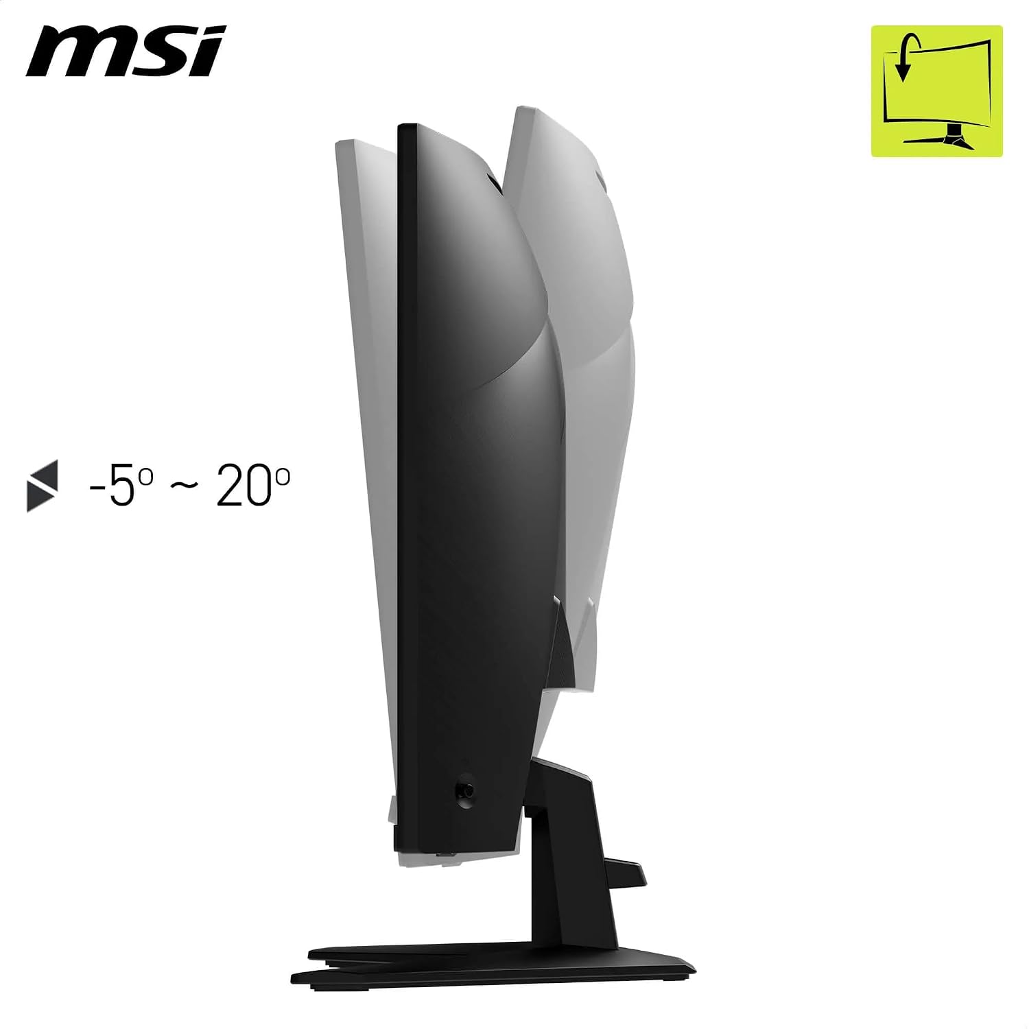 Thumbnail 3 de MSI MAG 32C6X 32in FHD curved gaming monitor