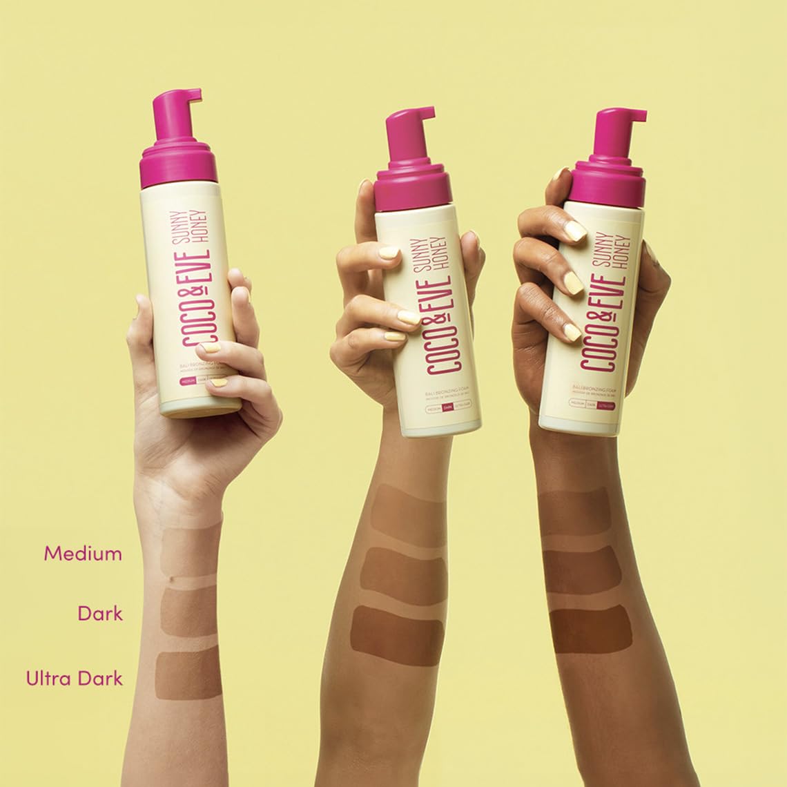 Detalle 2 de Coco & Eve Sunny Honey Bali Bronzing Self Tanner 6.7 fl oz