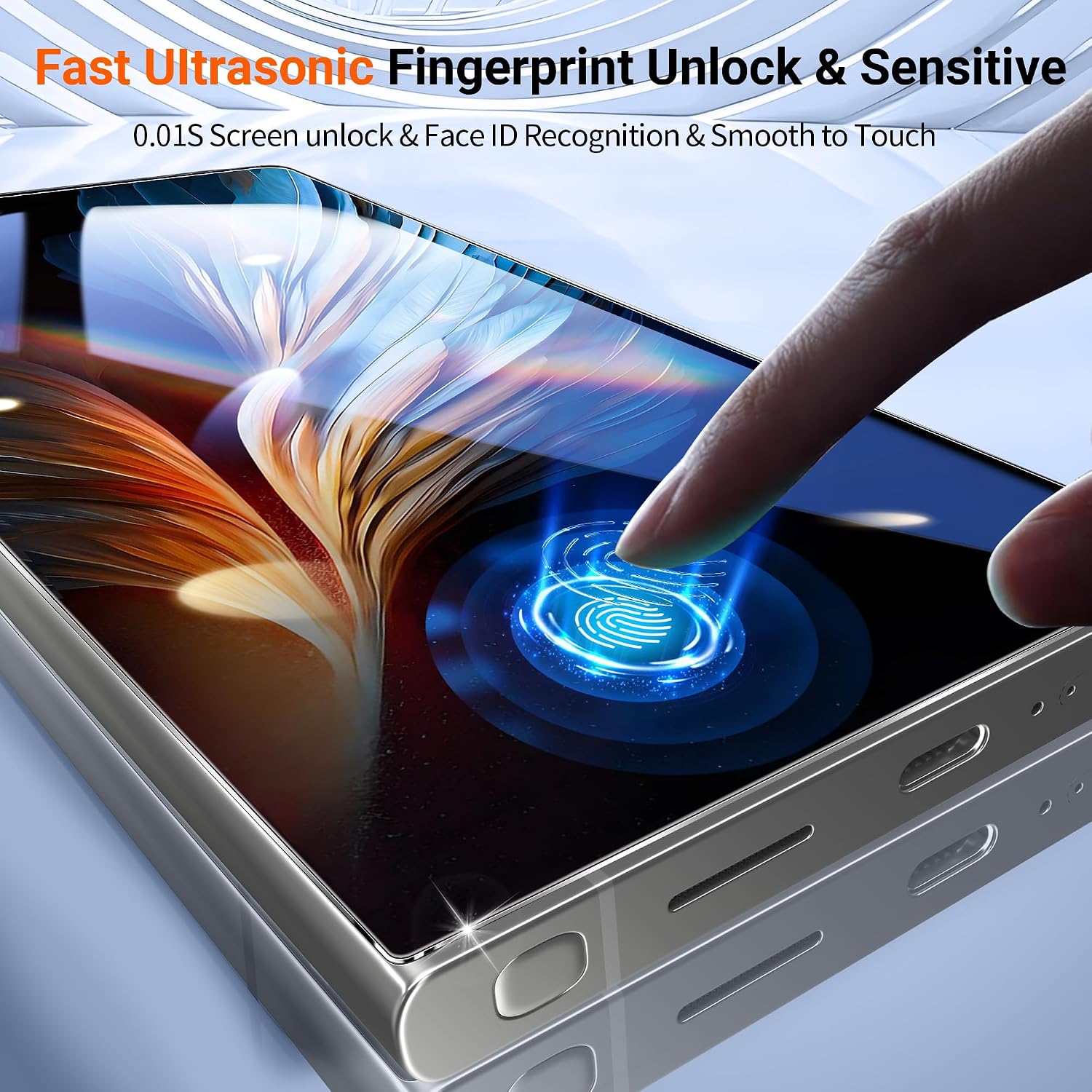 Detalle 2 de Letosan Screen Protector for Samsung Galaxy S24 Ultra
