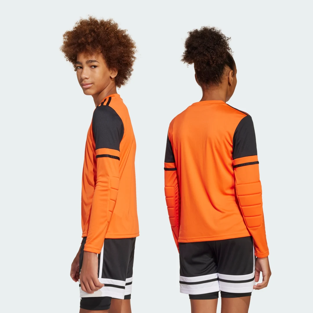 Detalle de Adidas Camiseta manga larga portero Squadra 25 (Adolescentes) – Naranja